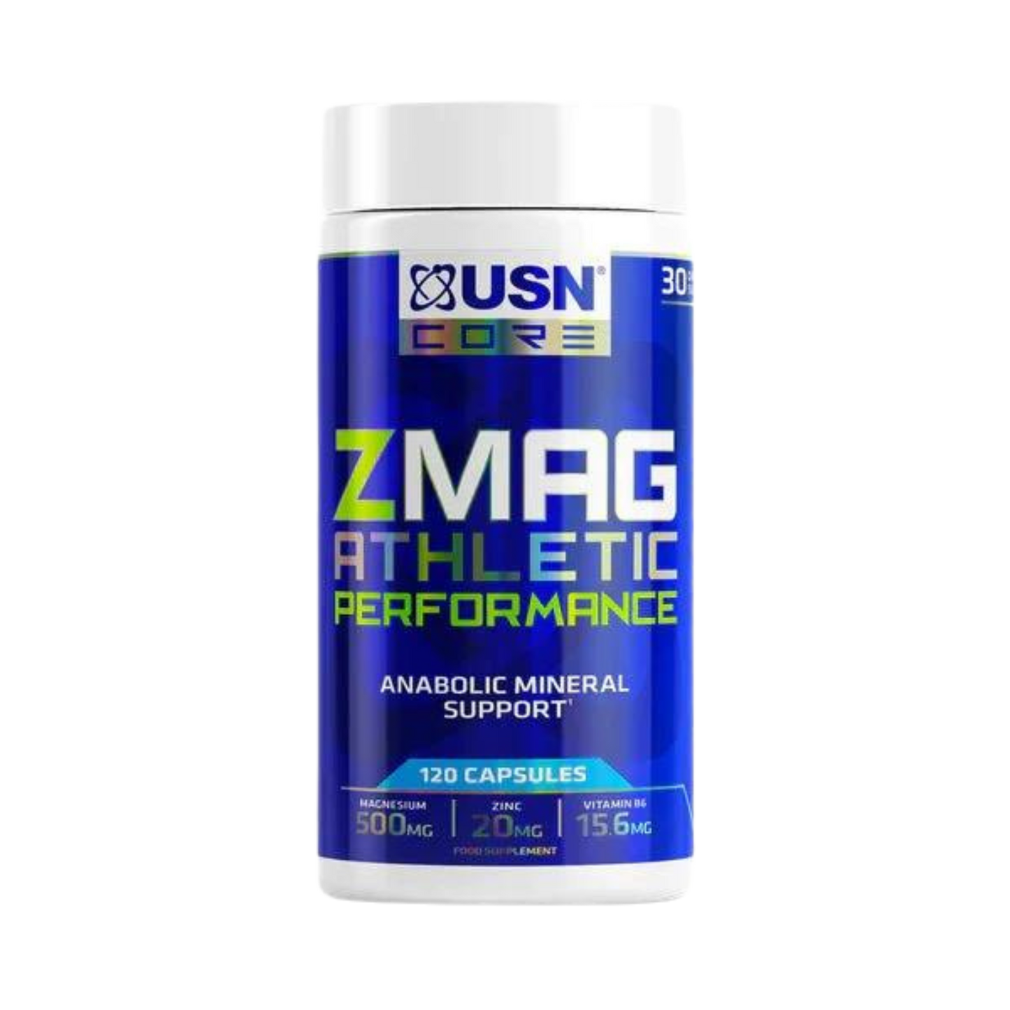 USN Core ZMAG Athletic Performance - Anabolic Mineral Support (120 Capsules)